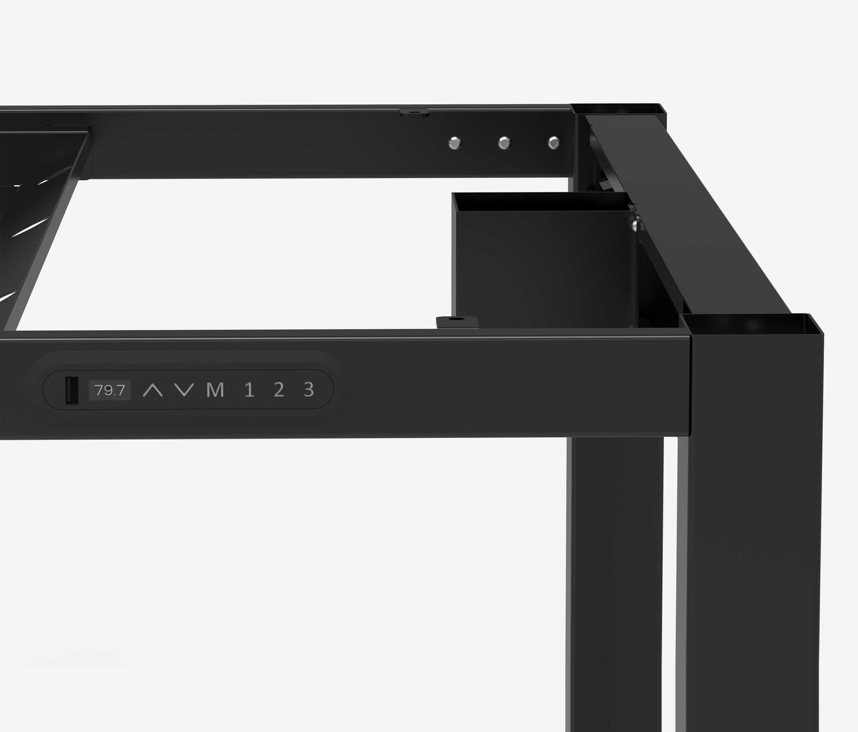 Telaio PRIMUS XL a 4 gambe Nero 80
