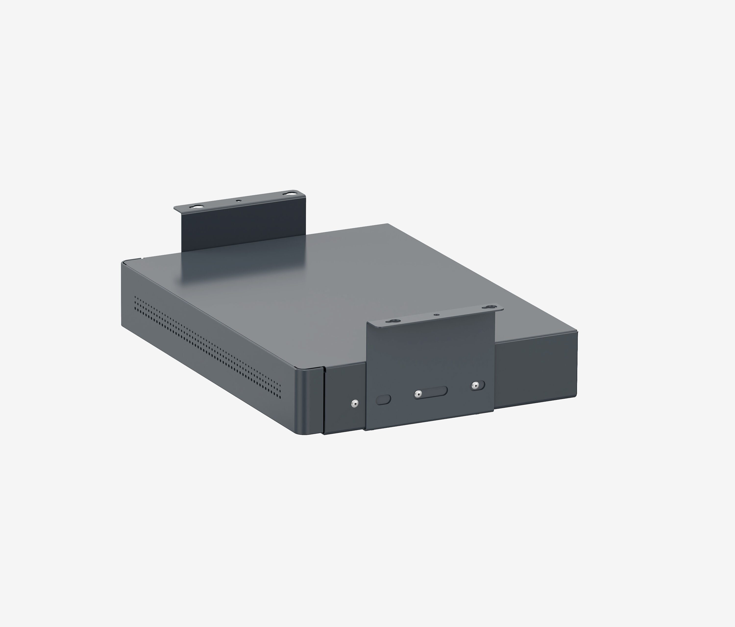 Cassetto sottopiano con caricatore USB Nero