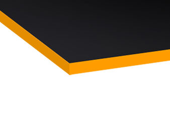 Scrivania da gaming PRIMUS Rettangolare, Nero Classic Sundown 140x80