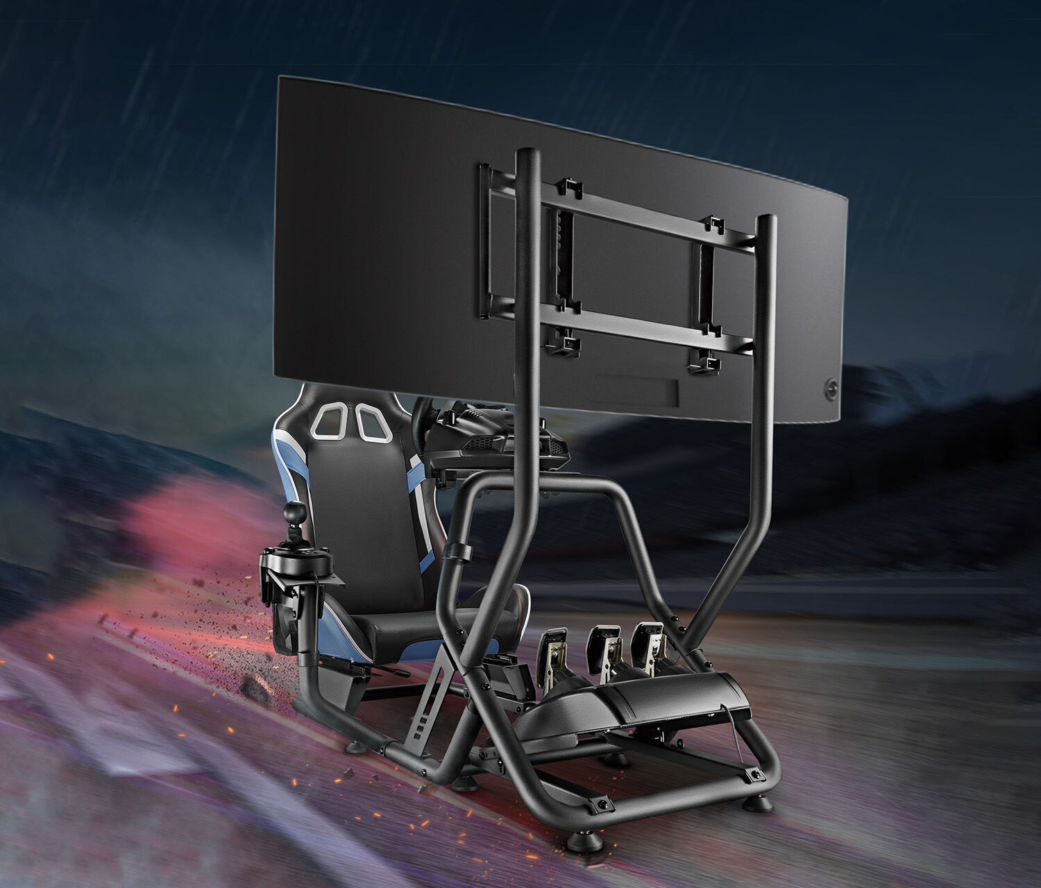 Ergonomico SimRacing Rig | Sedile per simulatore di guida