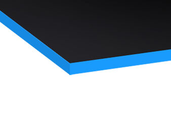 Scrivania da gaming FOKUS Nero 180x80 Rettangolare Ocean