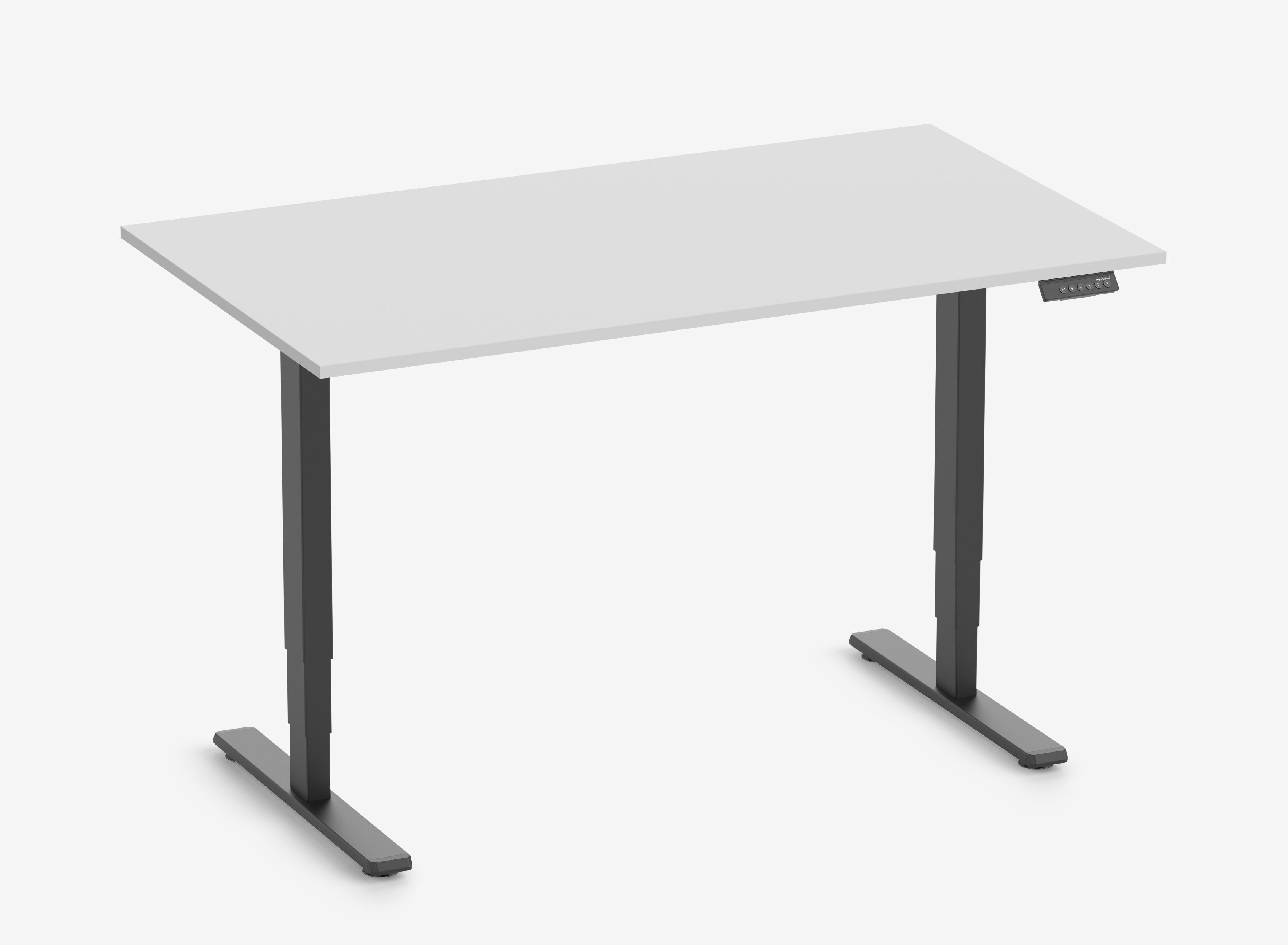 Telaio FOKUS Nero, Piano 1400 x 800 x 19 mm Grigio chiaro