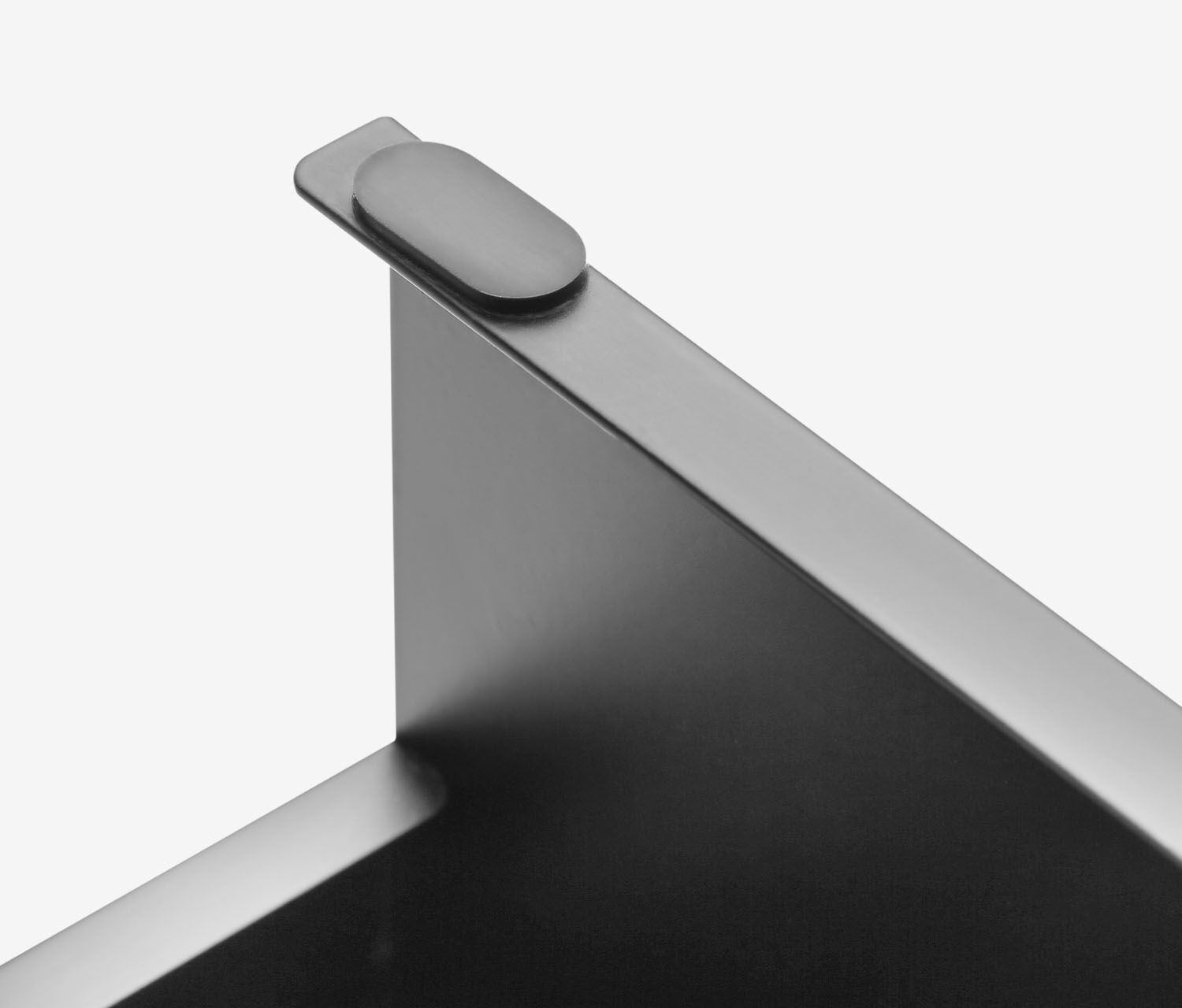Rialzo per monitor in acciaio con hub USB a 3 porte