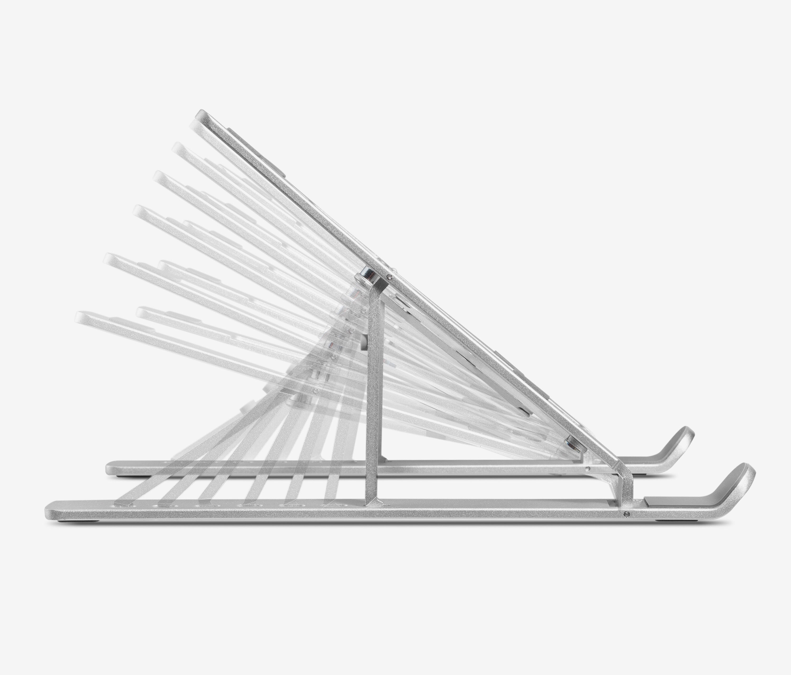 Supporto mobile in alluminio per laptop