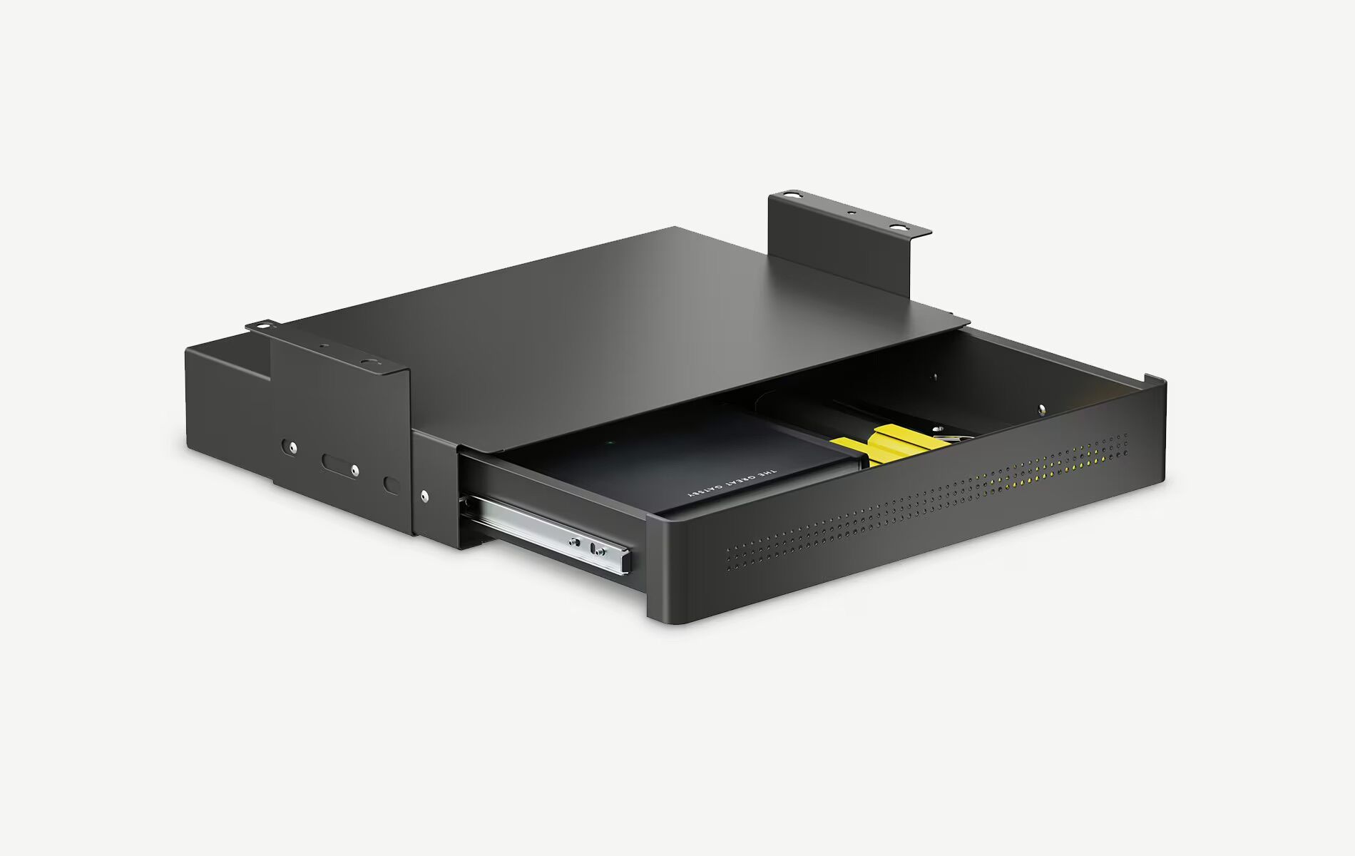 Cassetto sottopiano con caricatore USB