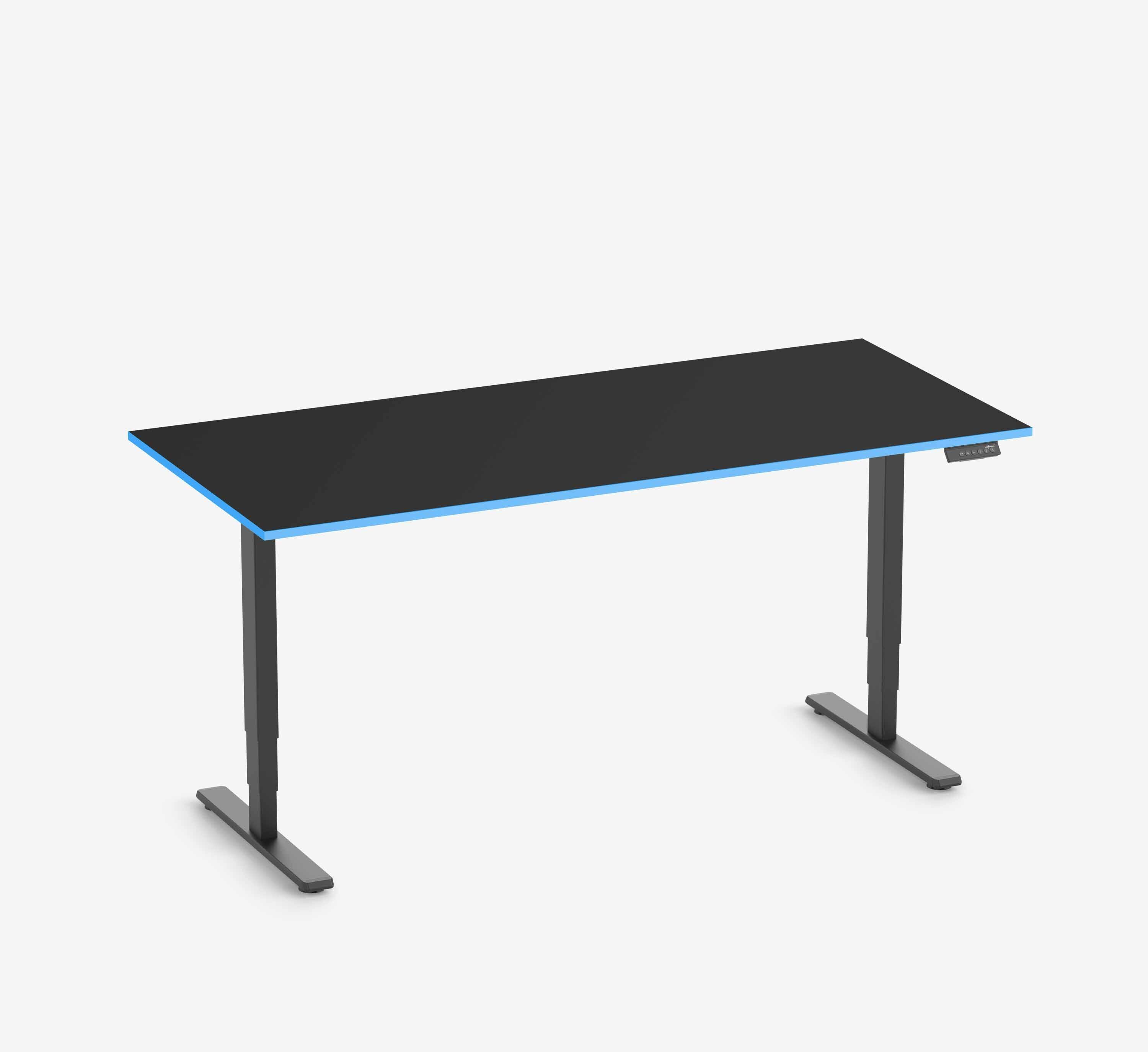 Scrivania da gaming FOKUS Nero 180x80 Rettangolare Ocean