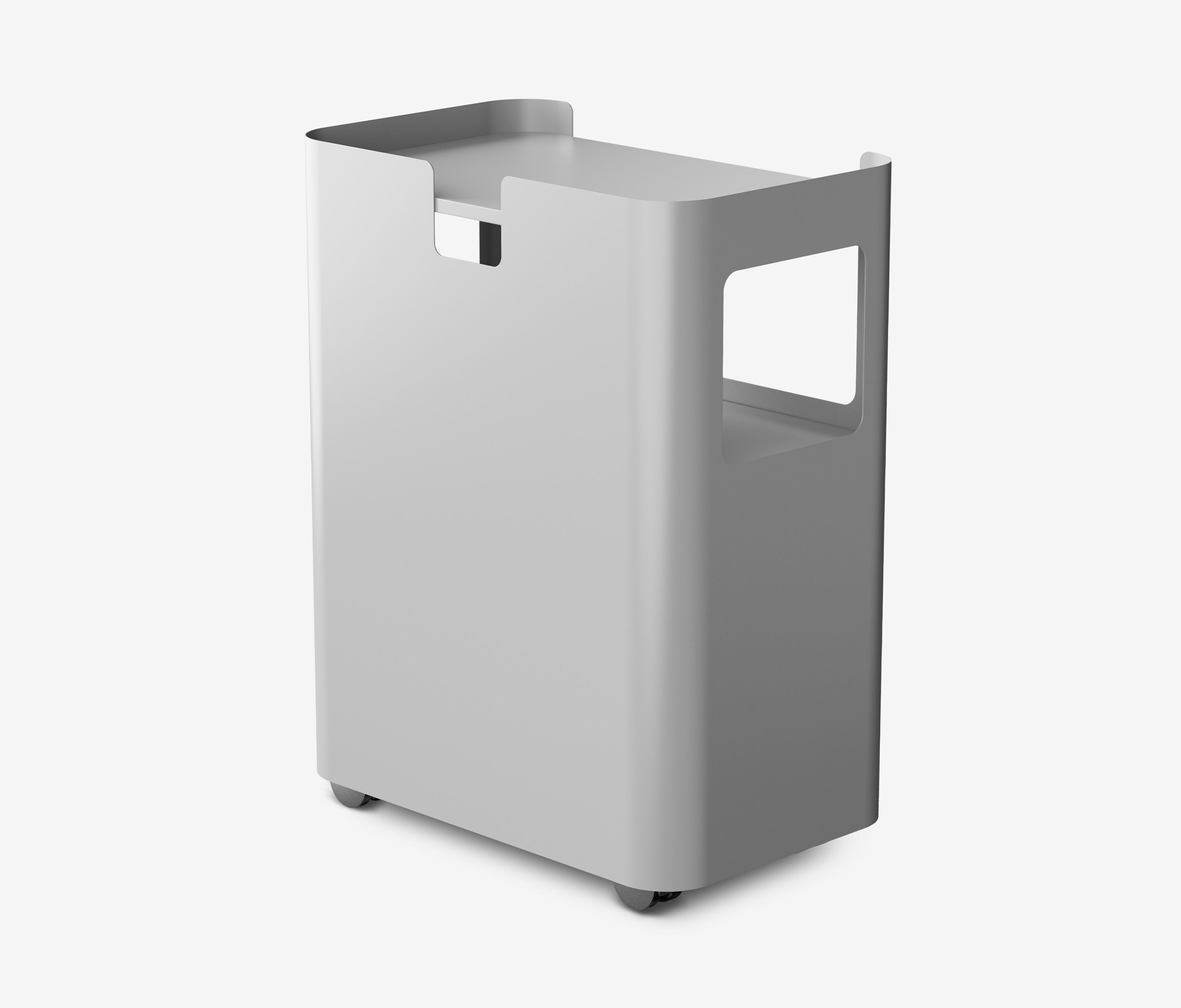 Carrello da ufficio su ruote Grigio