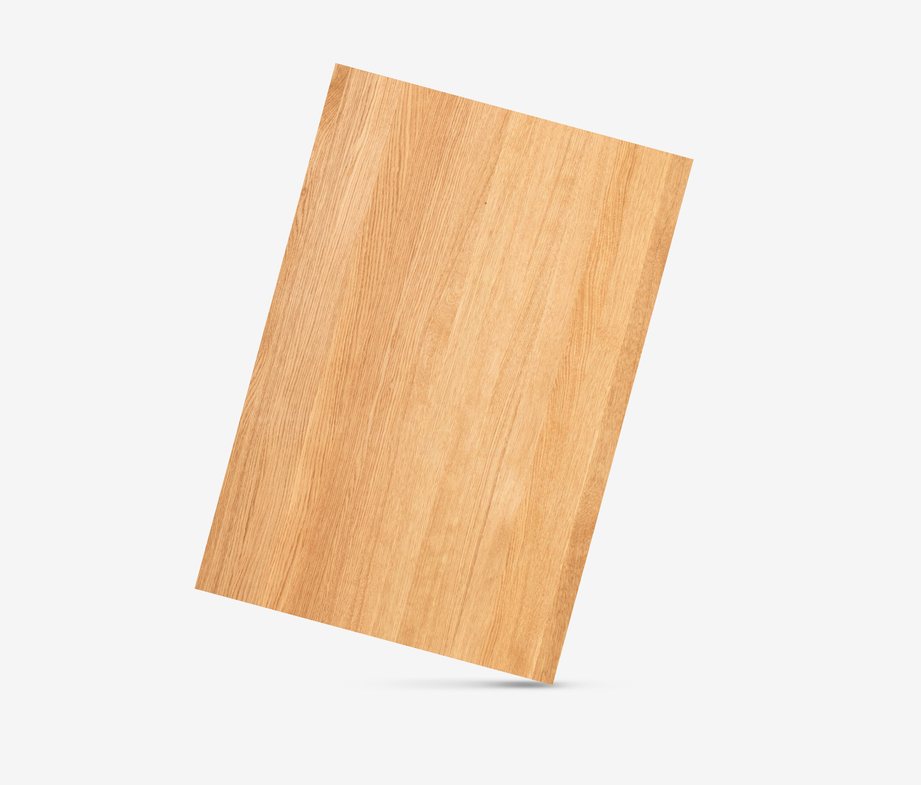 Piano in rovere massello a lamella continua, 1400 x 800 x 20 mm