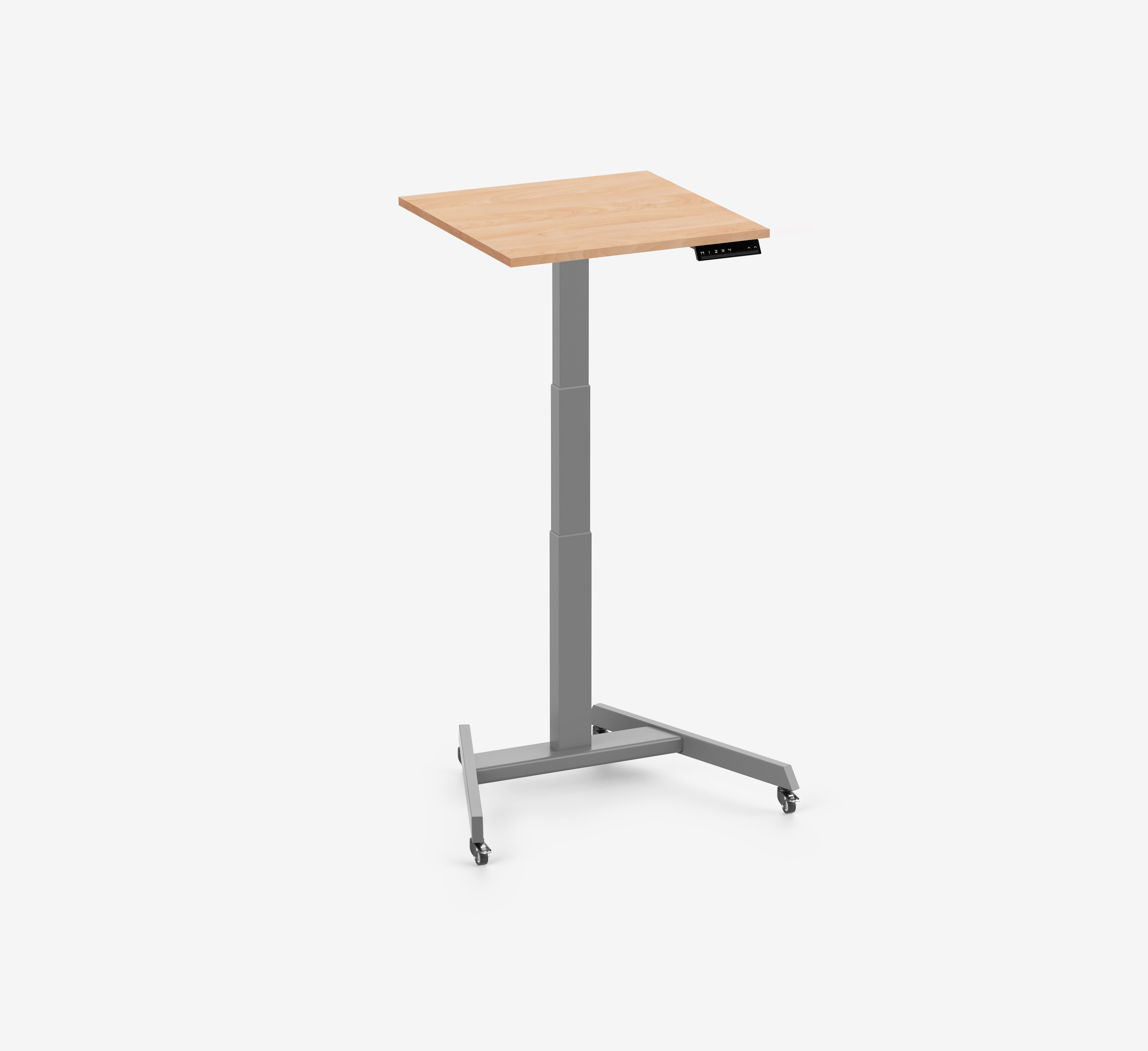 Scrivania FOKUS Single Grigio Faggio 60x60