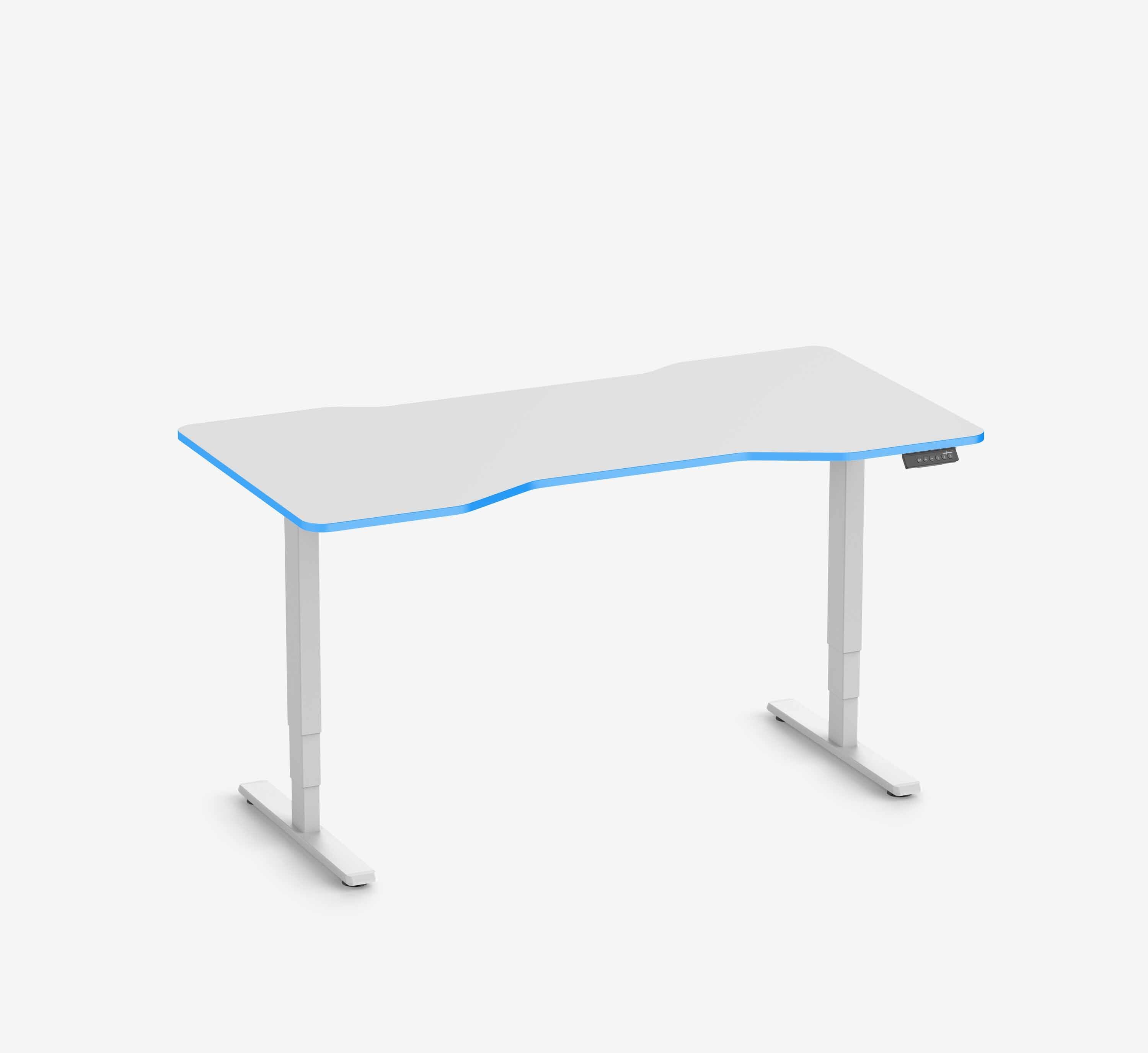Scrivania da gaming FOKUS Bianco 160x80 Cockpit Ocean