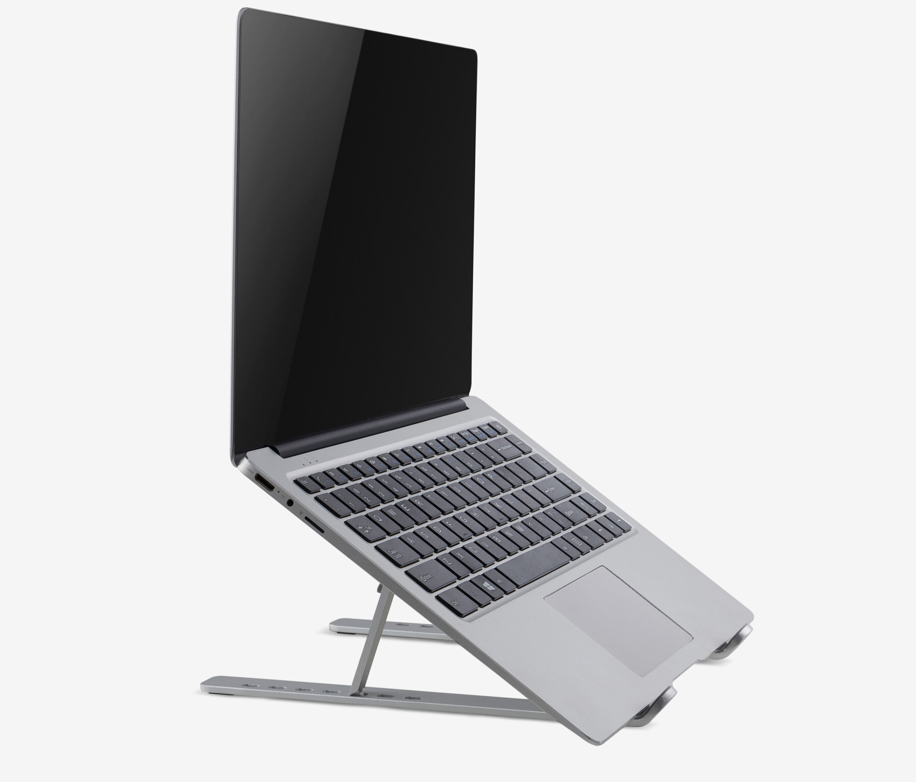 Supporto mobile in alluminio per laptop