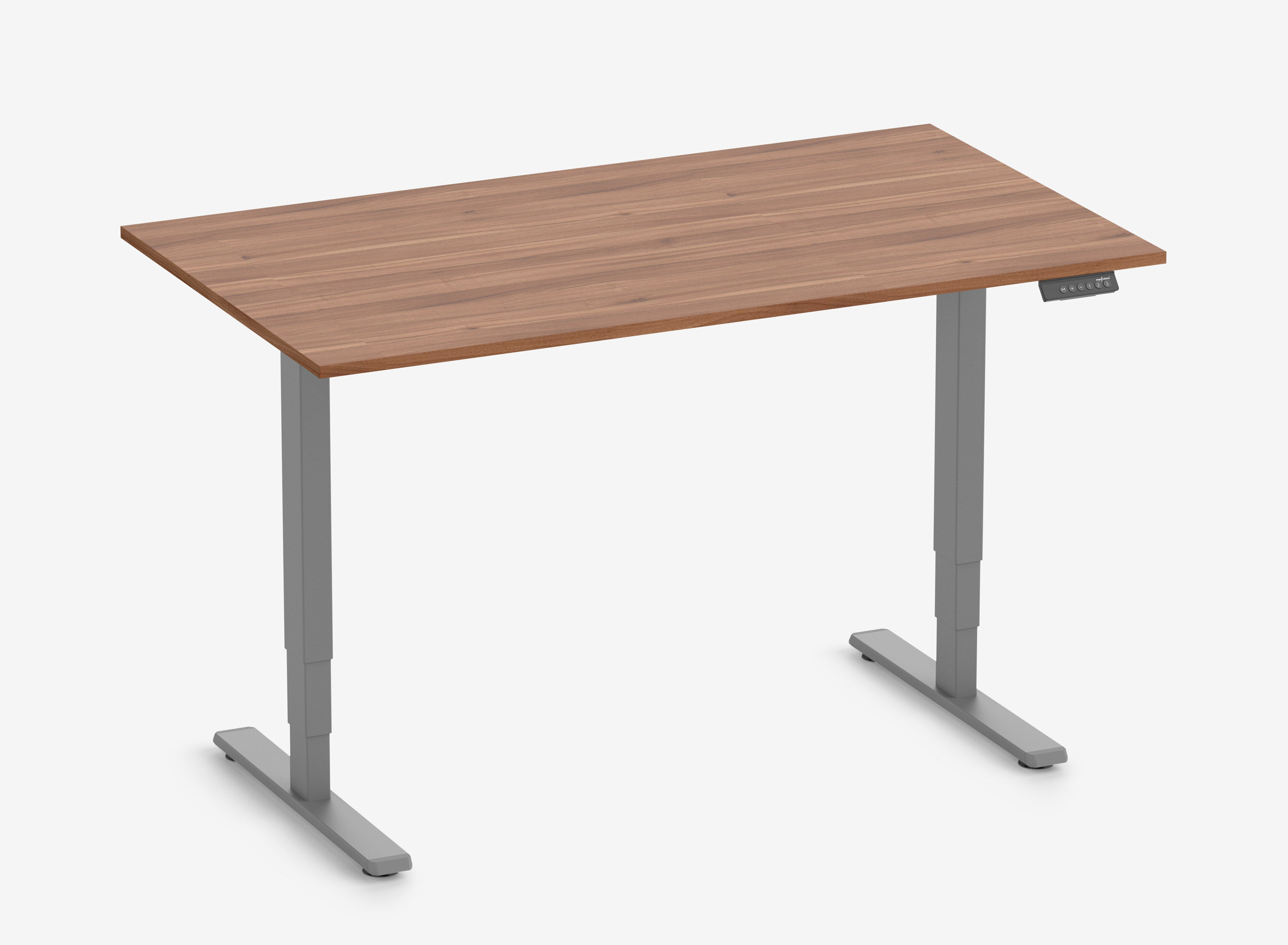 Telaio FOKUS Grigio, Piano 1400 x 800 x 19 mm Noce