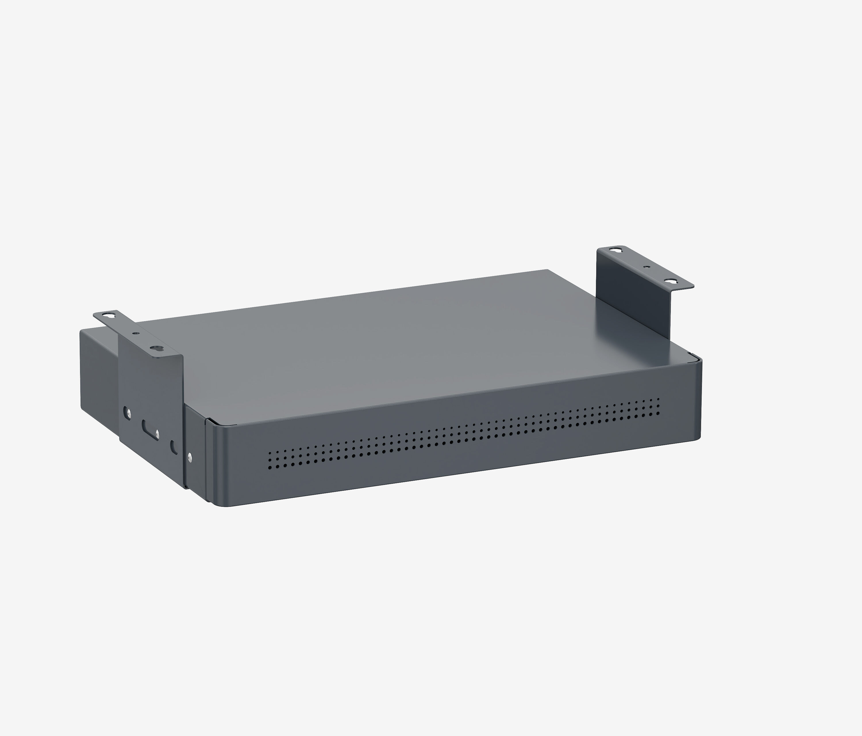 Cassetto sottopiano con caricatore USB Nero