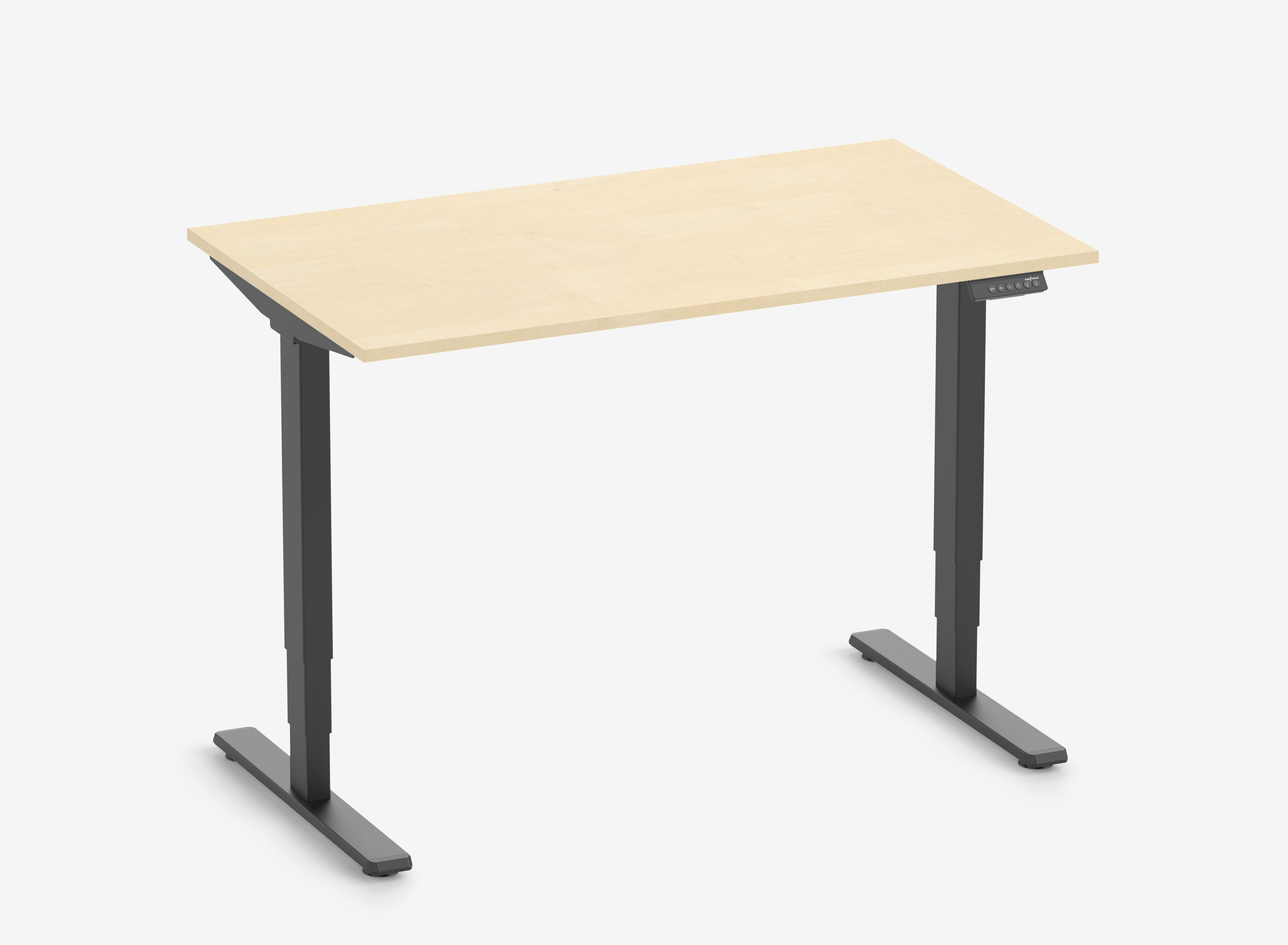 Telaio FOKUS Nero, Piano 1200 x 700 x 19 mm Betulla