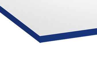 Scrivania da gaming FOKUS Bianco 180x80 Cockpit Royal Blue