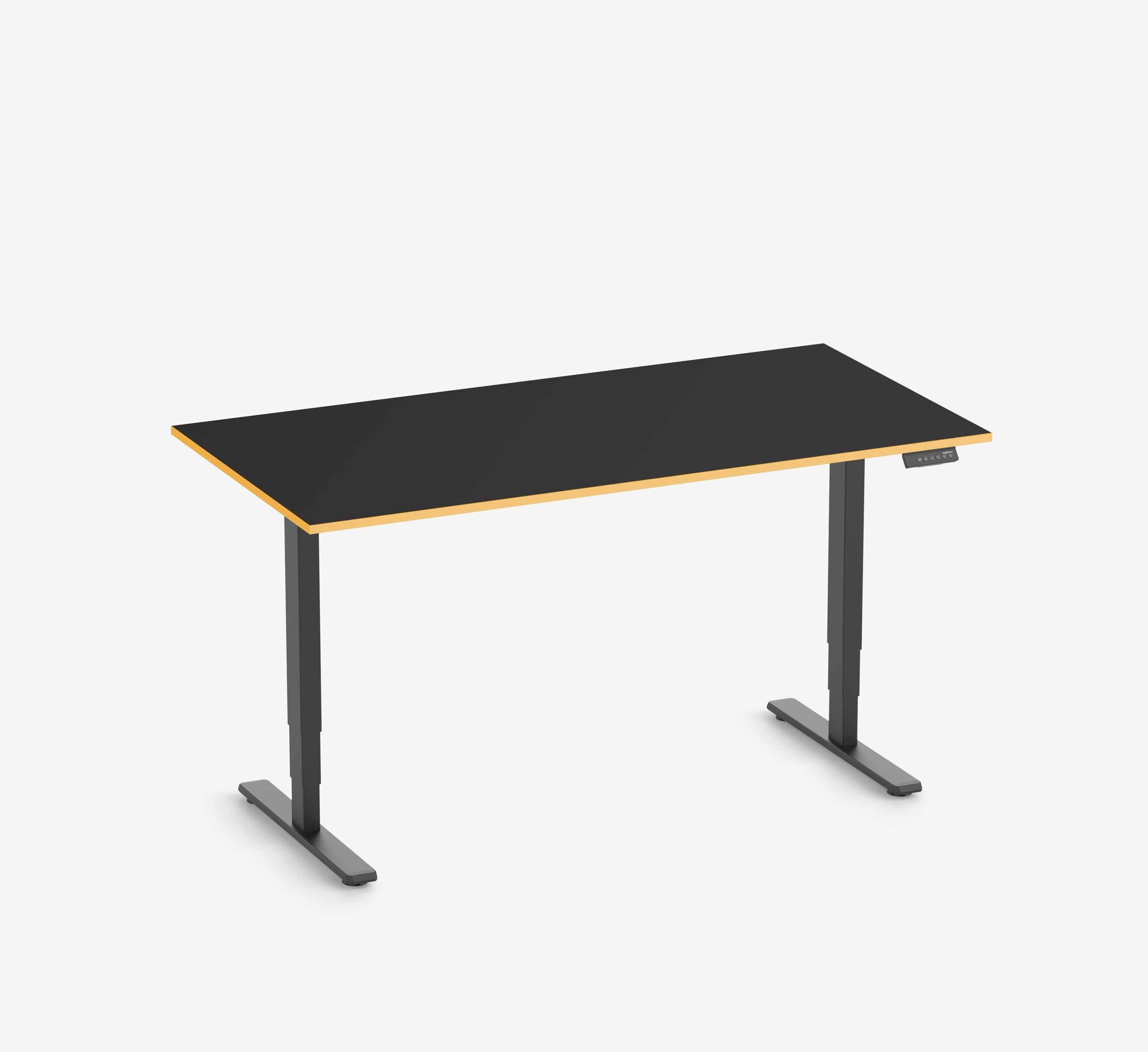 Scrivania da gaming FOKUS Nero 160x80 Rettangolare Sundown