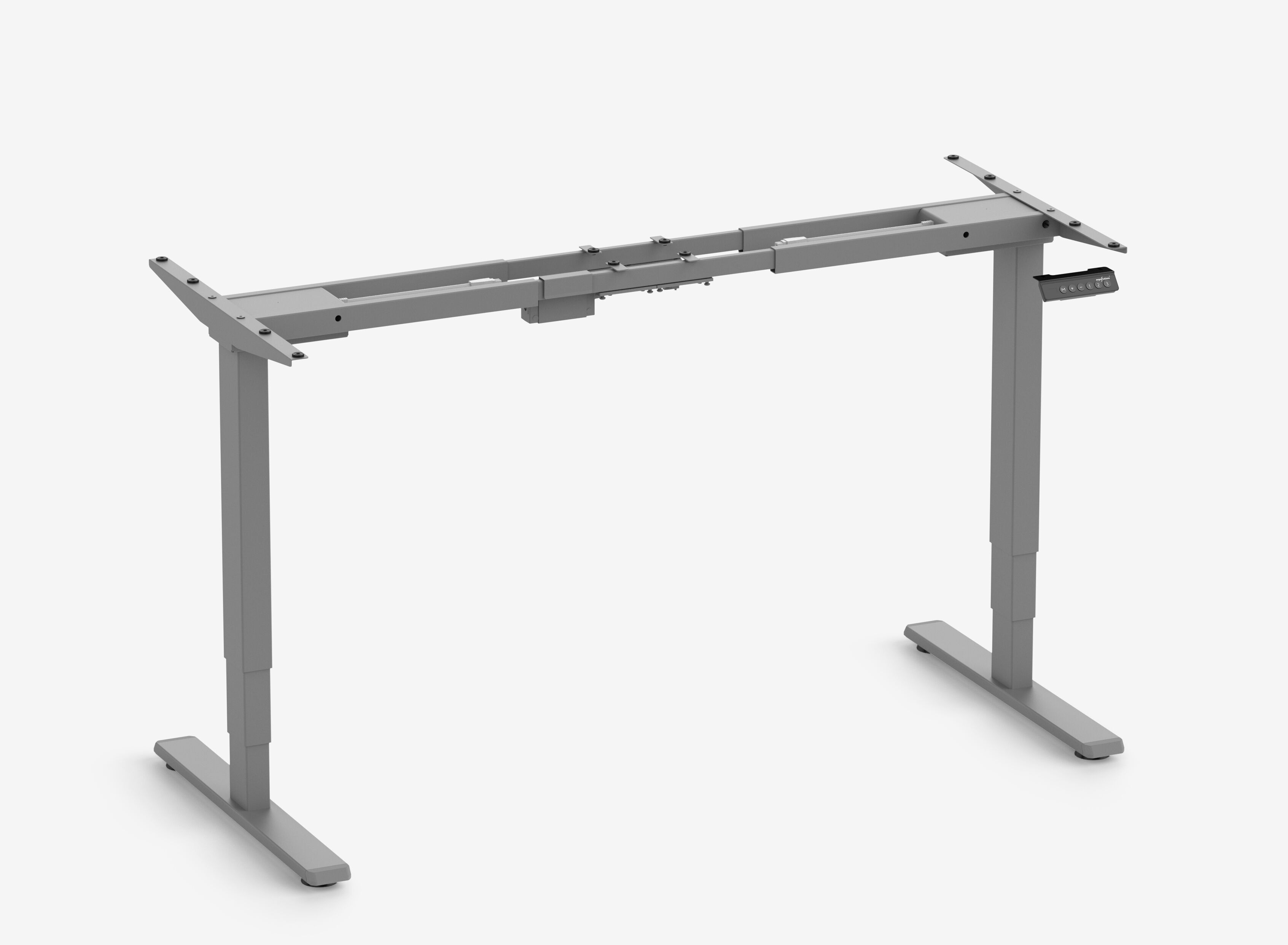 Telaio FOKUS Grigio, Piano 1400 x 800 x 19 mm Betulla