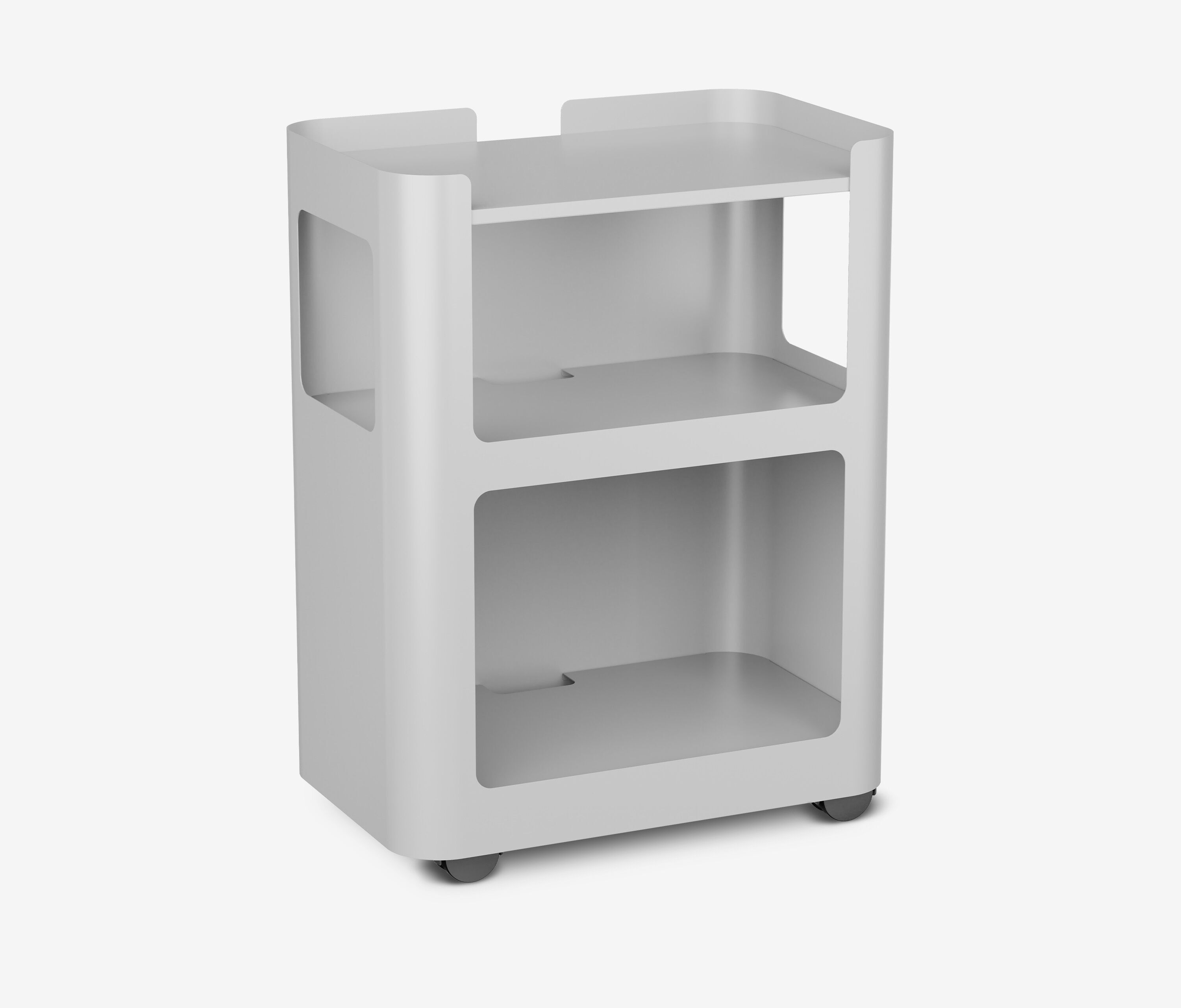 Carrello da ufficio su ruote Grigio