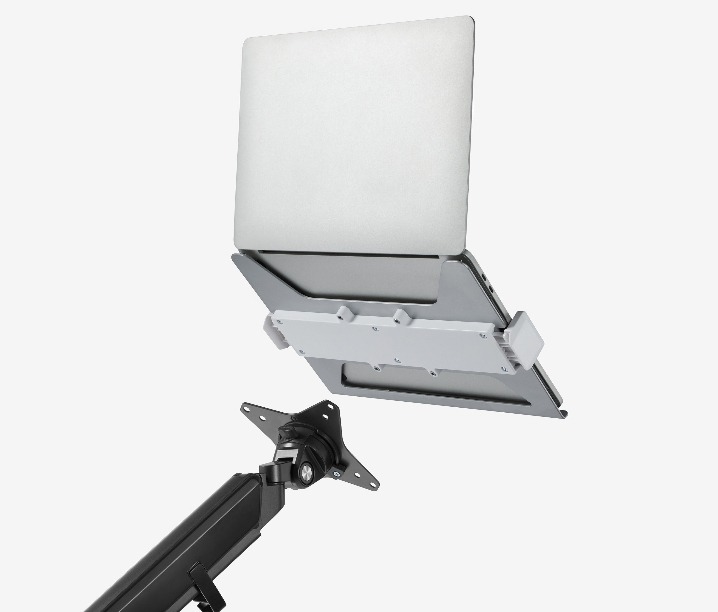 Supporto per laptop per bracci monitor VESA